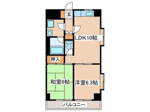 ロ－ドサイドヒルズの物件間取画像